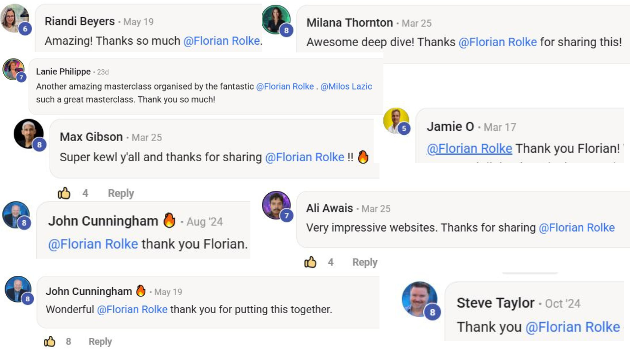 Skool community feedback