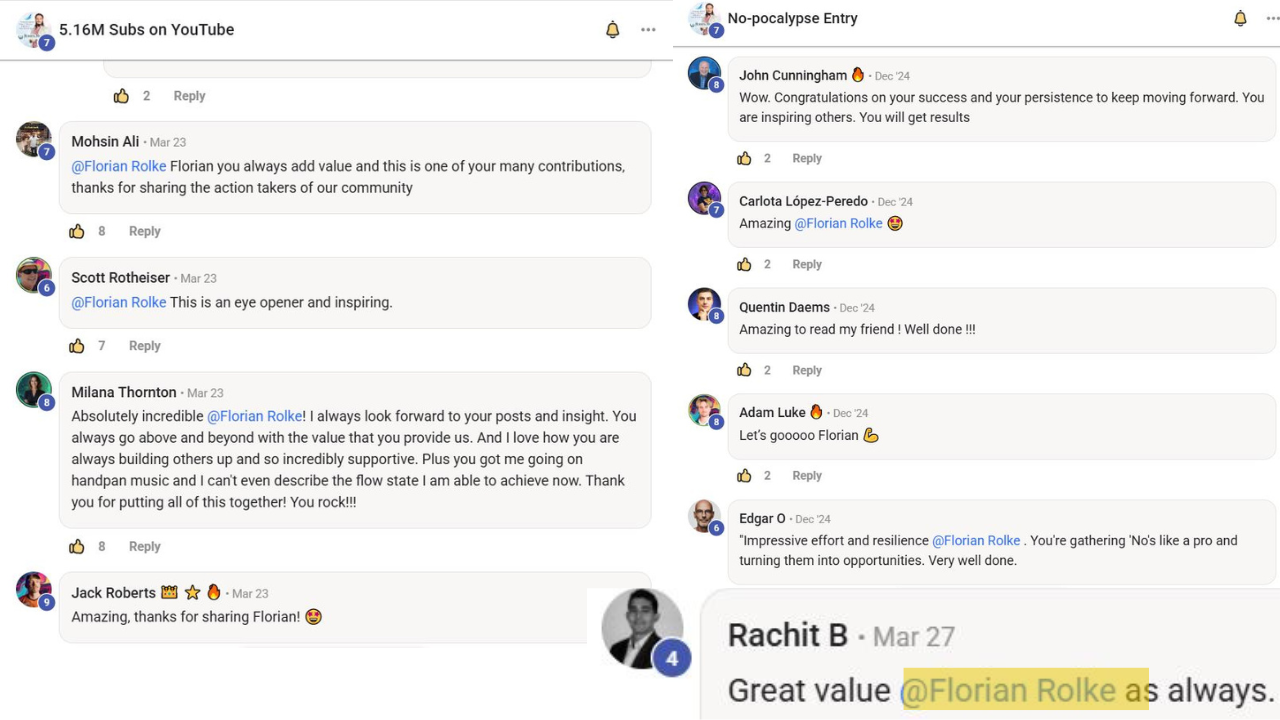 Skool community feedback